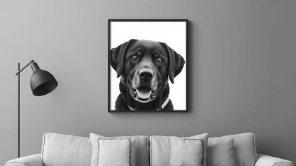 Custom Pet Portrait – Personalized Wall Art