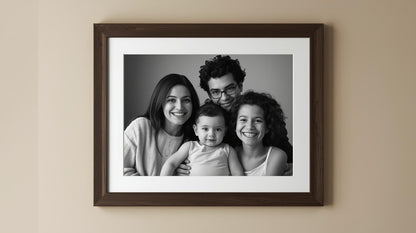 Custom Family Portrait – Personalized Wall Art