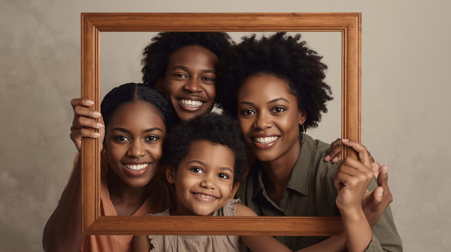 Custom Family Portrait – Personalized Wall Art