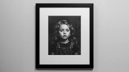 Custom Children's Portrait – Personalized Wall Art
