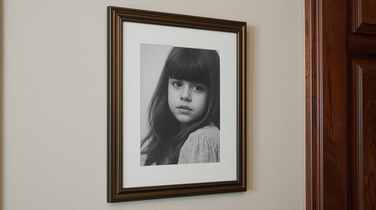 Custom Children's Portrait – Personalized Wall Art