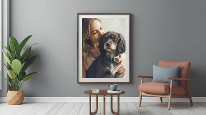 Custom Pet Portrait – Personalized Wall Art