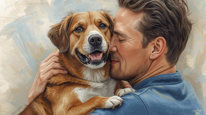 Custom Pet Portrait – Personalized Wall Art